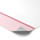 Unieke waterverf blush pioenrozen pampas Welkom Poster (Hoek)