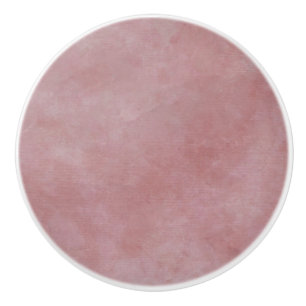 Unieke Waterverf geweven look roze lade Keramische Knop