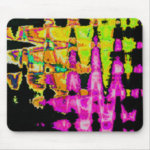 Unieke Waterverf kunstwerken: Paarse, zwarte en Li Muismat