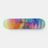 Unieke Waterverf skateboard (Horizontaal)