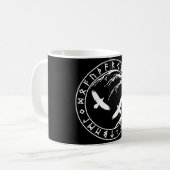 Unieke Yggdrasil Futhark Mok (Voorkant links)