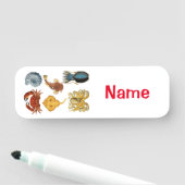 Unieke Zee wordt beoordeeld Thunder_Cove Naamplaatje (In situ)