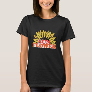 Unieke Zonnebloem Schattige Bloem Graphic T-shirt