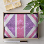 Unienaansluiting, Paars en roze Tissuepapier (Geschenk)