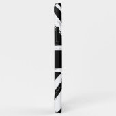 Unienet zwart-wit art Case-Mate iPhone case (Achterkant/rechts)