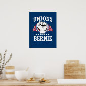 UNIES VOOR BERNIE SANDERS POSTER (Keuken)