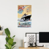 Uniestamverbinding reclame poster (Thuiskantoor)