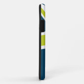 Unievlag iPhone-geval (marine/Limoen) Case-Mate iPhone Case (Achterkant/rechts)