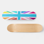 Unievlag/Jack-ontwerp - Multicolorf Skateboard (Horizontaal)