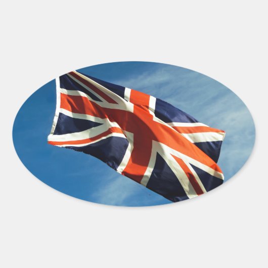 Unievlag Ovale Sticker (Voorkant)