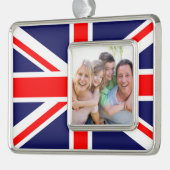 Unievlag Verzilverd Kader Ornament (Links)