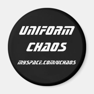 Uniform Chaos magnet - wit Magneet
