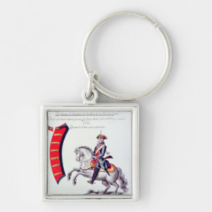 Uniform van de vrijwilligers sleutelhanger