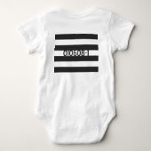 Uniform voor nieuwigheidspakket Baby Romper (Achterkant)