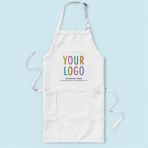 Uniforme Logo voor lange Schorten — Aangepast bedr