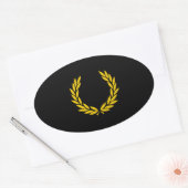 Uniforme trots ovale sticker (Envelop)