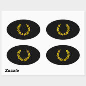 Uniforme trots ovale sticker (Vel)