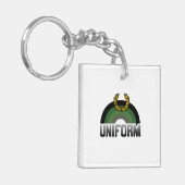 Uniforme trots sleutelhanger (Voorkant Links)