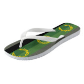 Uniforme trots teenslippers (Schuin)