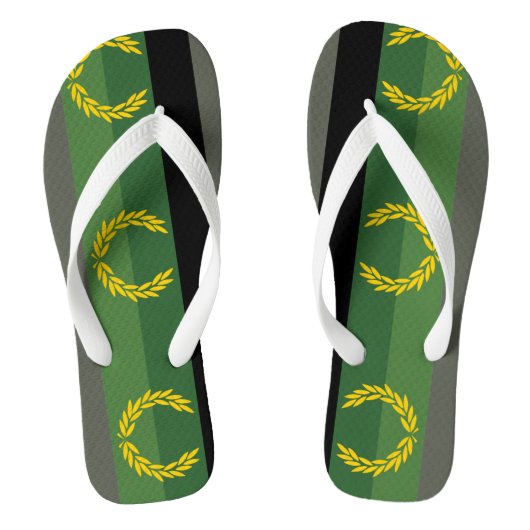 Uniforme trots teenslippers (Voetbed)