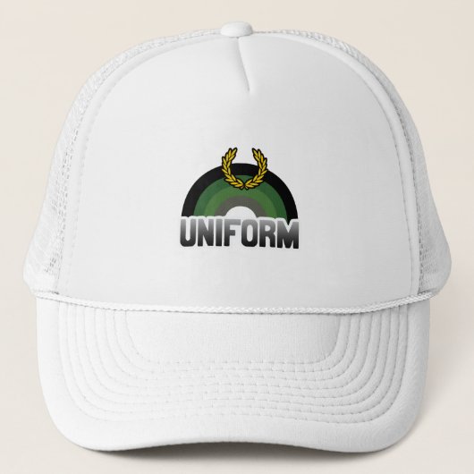 Uniforme trots trucker pet (Voorkant)