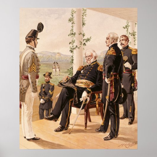 Uniformen van het Amerikaanse leger Poster (Voorkant)