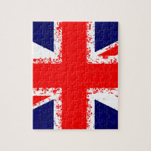 Unijack london flag uk legpuzzel