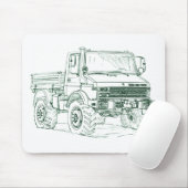 Unimog 2100 muismat (Met muis)