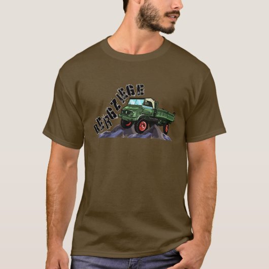 Unimog - Oldtimer - Tracteur - 4x4 - T-shirt (Devant)