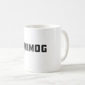 Unimog Tasse blanche Unimog Cup white (Devant droit)