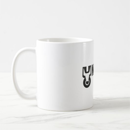Unimog Tasse blanche Unimog Cup white (Gauche)
