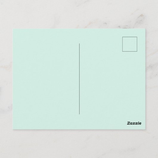 Unimpressed Barred Rock Hen Briefkaart (Achterkant)