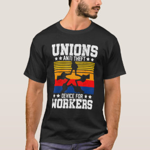Union Anti diefstal voor mannen vrouwen Happy Labo T-shirt