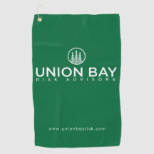 Union Bay Risicoadviseurs Golfhanddoek - Groen