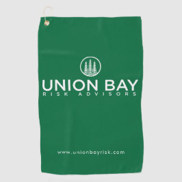 Union Bay Risicoadviseurs Golfhanddoek - Groen