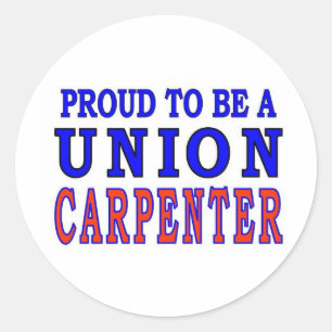 UNION CARPENTER RONDE STICKER