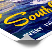 Union Castle to South Africa Poster (Hoek)