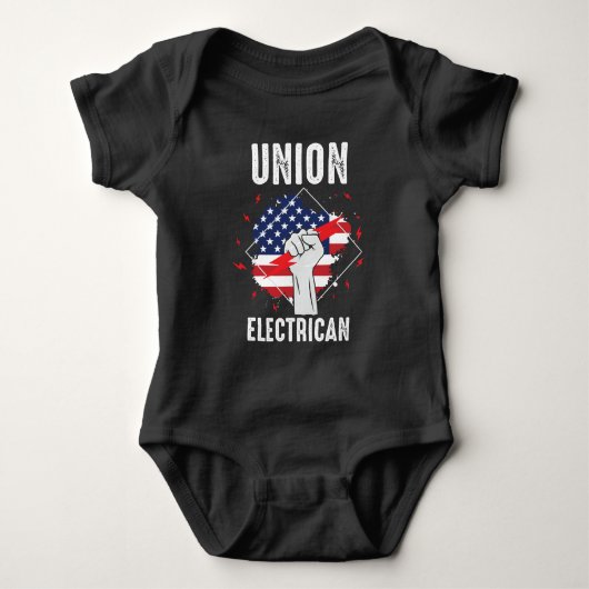 Union Electricia US Remoette American Husband Romper (Voorkant)