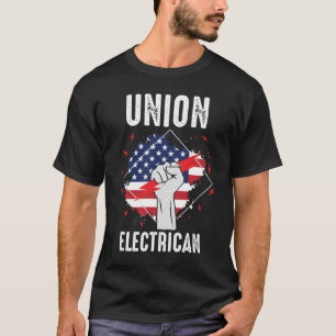 Union Electricia US Remoette American Husband T-shirt