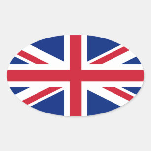 Union Flag Ovale Sticker