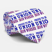 UNION IRON WORKER STROPDAS (Opgerold)