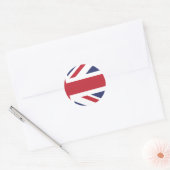 UNION_JACK(1/2) RONDE STICKER (Envelop)