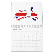Union Jack 60s Motor Scooter Kalender (Jan 2027)
