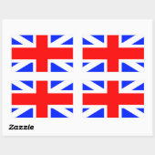 Union Jack Angleterre couleurs autocollants (Feuille)