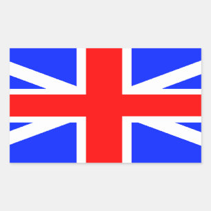 Union Jack Angleterre couleurs autocollants