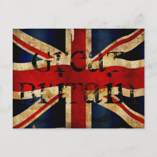 Union-Jack ansichtkaart Briefkaart