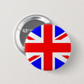 UNION JACK BADGE/BUTTON RONDE BUTTON 5,7 CM (Voorkant /achterkant)