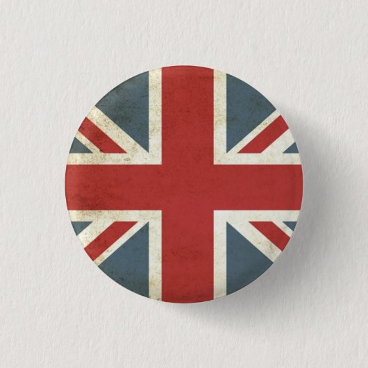 Union Jack-badge Ronde Button 3,2 Cm (Voorkant)