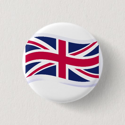 Union Jack Badge Ronde Button 3,2 Cm (Voorkant)