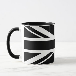 Union Jack ~ Black en White Mok